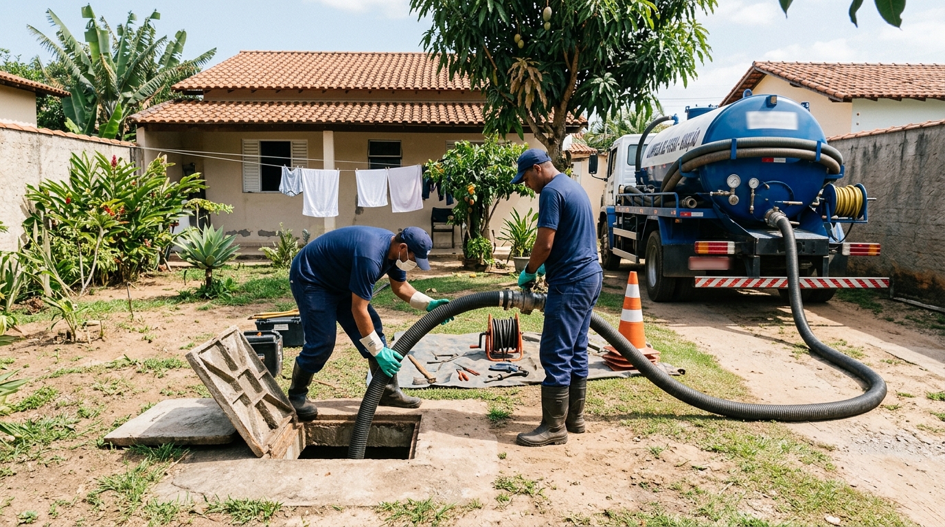Manutenção de Fossa em Caxias do Sul‑RS